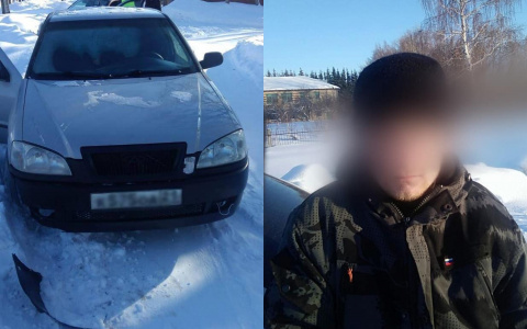 Пьяный водитель пытался скрыться от погони: с ним в машине были дети