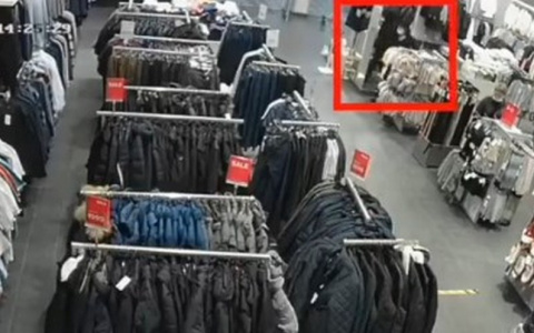 Неизвестный пронес мимо кассы пять мужских джемперов