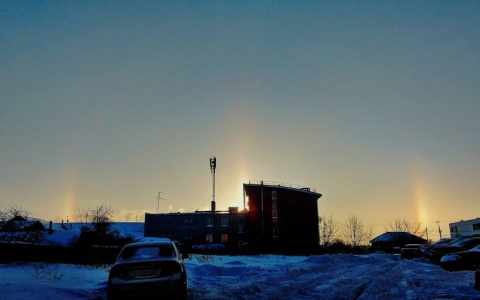 Жители Чувашии стали свидетелями необычного природного явления