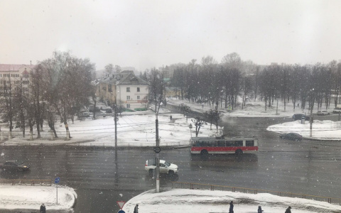 В воскресенье в Чувашии похолодает, местами пройдет снег