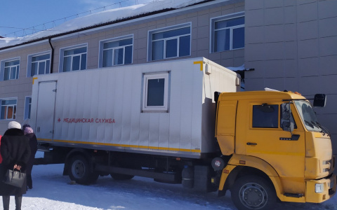 В Чебоксарах на завод к женщинам приехал современный маммограф