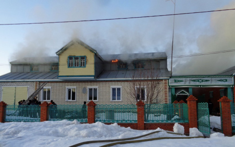 В Чувашии произошло два пожара, в одном из них погиб человек