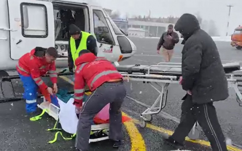 Экстренного пациента доставили из Канаша на вертолете за 35 минут