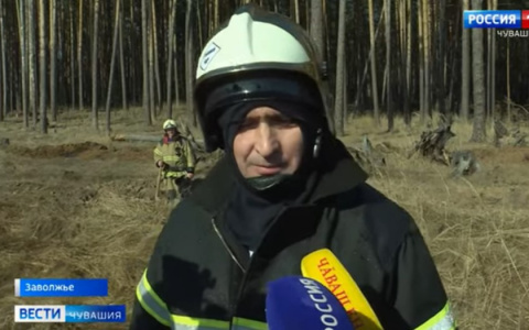 Николаев переоделся в пожарного и пошел тушить лес: "Заставляет почувствовать и осознать возможную опасность"