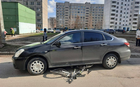 В Новоюжном районе сбили подростка на велосипеде