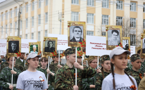 Впервые в Чувашии прошло шествие памяти строителей Сурского и Казанского оборонительных рубежей