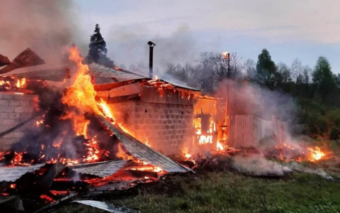 Восемь пожаров произошло в Чувашии за сутки