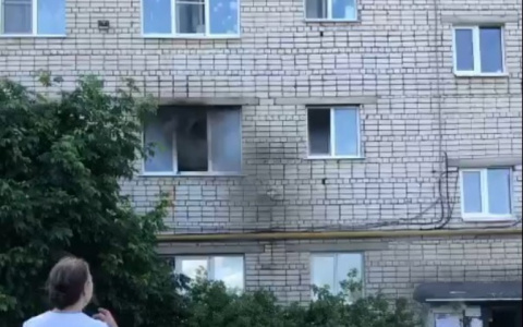 На "Богданке" сгорела квартира