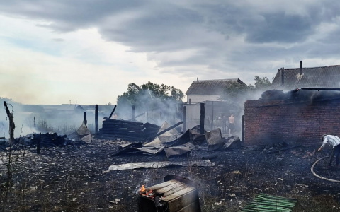 Родители заплатят 1 млн рублей за хозяйство, которое спалили их дети