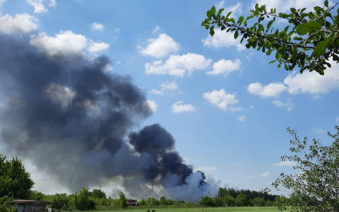 Три дня алатырцы задыхались от тлеющего мусорного полигона: воспламенился от аномальной жары