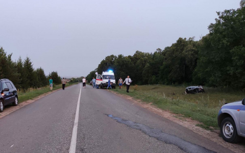 В Чувашии водитель без прав вылетел с дороги и умер: в салоне были пассажиры