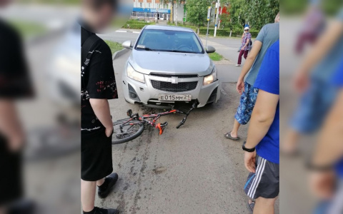 В Новочебоксарске иномарка сбила мальчика на велосипеде
