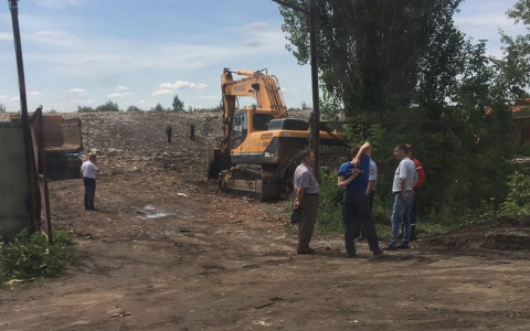 В Канаше на мусорной свалке нашли две мины