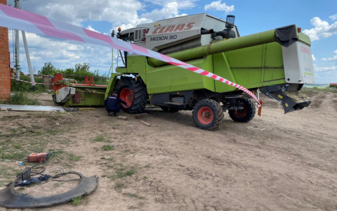 В Чувашии сварщик погиб во время ремонта комбайна