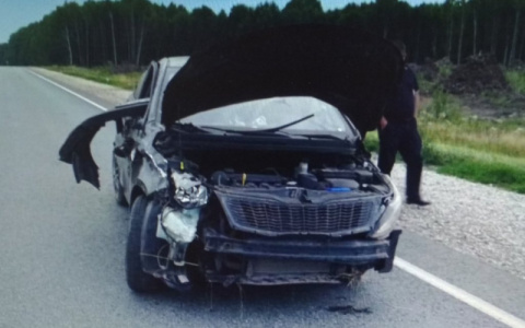 В Чувашии машина вылетела с дороги и перевернулась: пострадала 16-летняя девушка