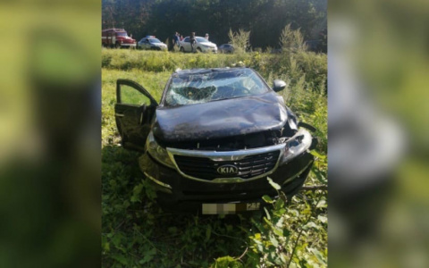 В Шумерлинском районе в ДТП пострадали трое детей