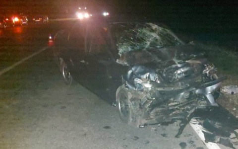 Семь человек пострадали при столкновении трех машин в Канашском районе