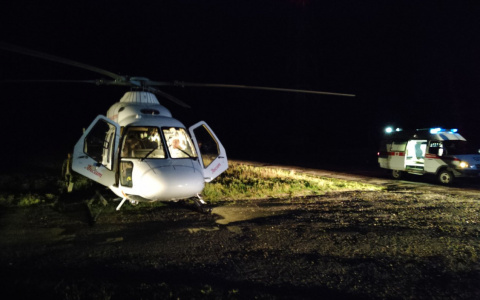 Пациента экстренно эвакуировали на вертолете из Шемурши в Чебоксары за полчаса