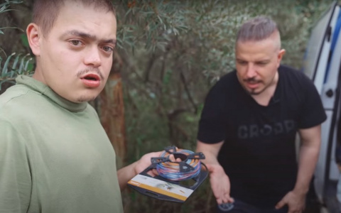 Робинзону из Чувашии строят дом из чурок и глины: начались работы с фундаментом из старых покрышек