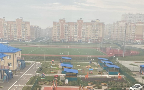 Чебоксары и Новочебоксарск накрыл смог и запах гари