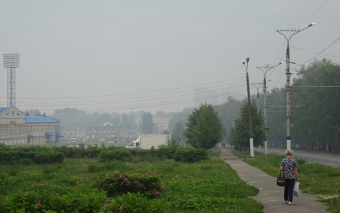 ГКЧС назвал причину смога в Чебоксарах и Новочебоксарске