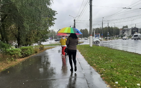 В середине недели в Чувашии потеплеет, но будет все также дождливо