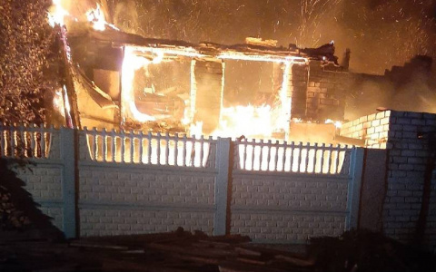 В Мариинском Посаде во время пожара погиб человек