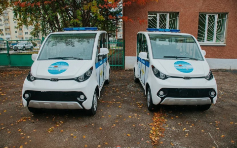Два электромобиля будут патрулировать три общественных места в Чебоксарах