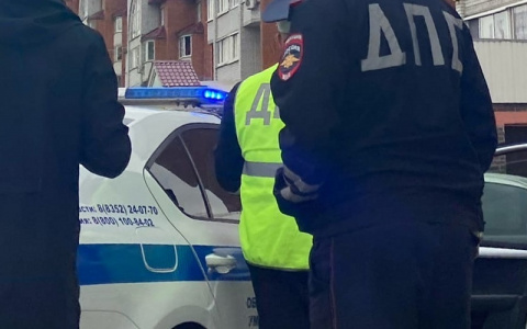 Мужчина стал душить полицейского, который проводил задержание его приятеля за пьяную езду