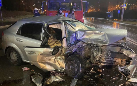 Появились дополнительные детали о состоянии водителей, которые попали в лобовое ДТП в Чебоксарах