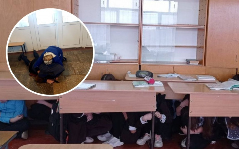 В Минобразования Чувашии прокомментировали учения в Атлашевской школе, где вахтерша скрутила человека с автоматом