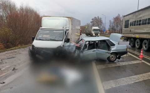 В Цивильском районе автоледи погибла в столкновении с ГАЗелью