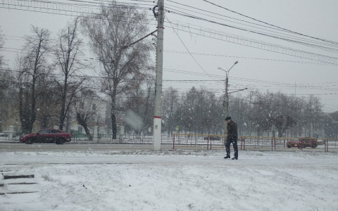 В понедельник Чувашию накроет метель: "В большинстве районов ожидается небольшой снег"