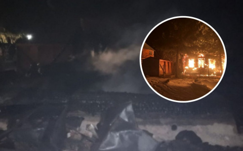 В Чувашии на месте сгоревшего дома нашли останки людей