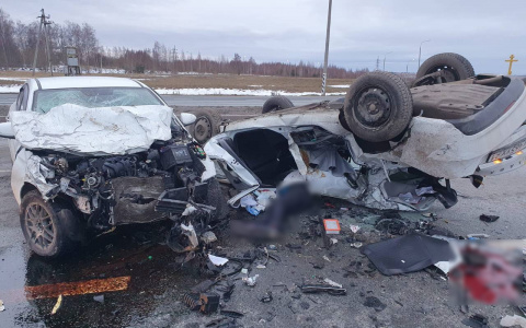 Детали смертельной аварии около Новочебоксарска: погибшие ехали в одной машине