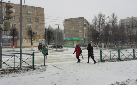 В пятницу в Чувашии усилится мороз, и пройдет слабый дождь со снегом