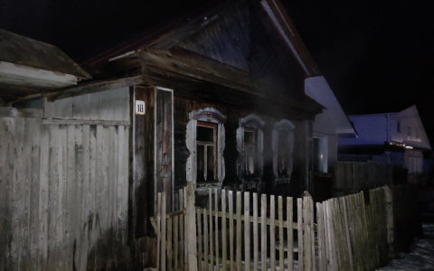 В Чебоксарском районе в пожаре погиб хозяин дома