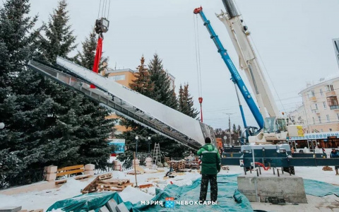 Ближе к Новому году в Чебоксарах поставят стелу за 47 млн рублей