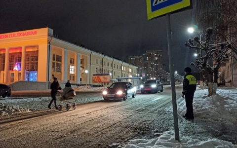 В Чебоксарах устроили внезапный рейд на пешеходов и водителей