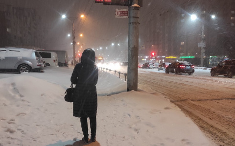 В Чувашии объявлено предупреждение из-за сильного ветра и метели