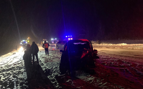 Шесть человек пострадали в ДТП в Канашском районе