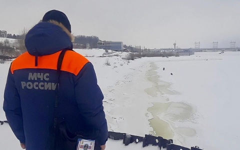 Появились актуальные данные о толщине льда на реках Чувашии