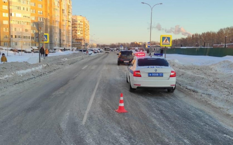 В Чебоксарах иномарка сбила 10-летнего мальчика