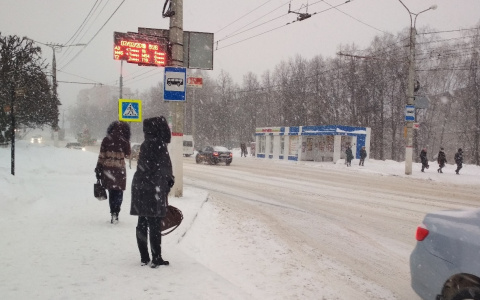 В снежную пятницу в Чувашии поднимется метель с порывистым ветром