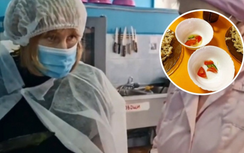 Крошечная порция салата для школьников Новочебоксарска прославилась на всю Россию