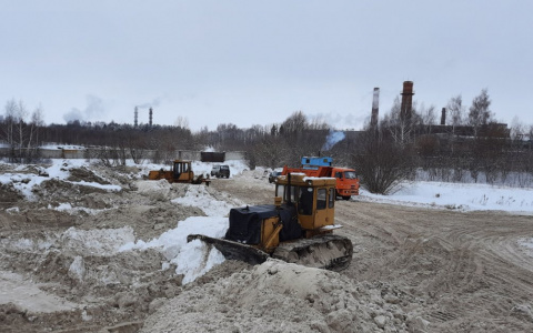 Куда увозят снег с улиц Новочебоксарска: репортаж со снежной свалки