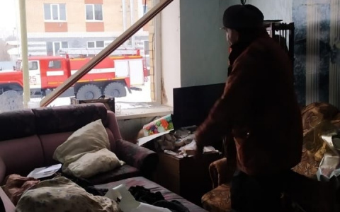 В Аликово взорвалась квартира из-за утечки газа