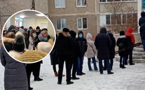 Поликлиники Чебоксар и Новочебоксарска не выдерживают наплыва пациентов: очередь начинается на улице