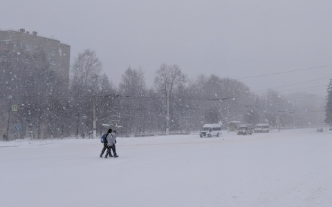 В ближайшие дни снегопады сместятся на юго-восток Чувашии