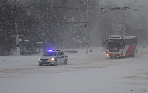 Из-за снегопадов в Чувашии перекрывают федеральные трассы